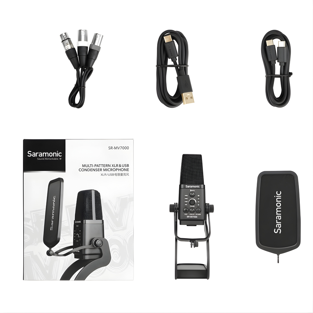 Saramonic® SR-MV7000 מיקרופון אולפן מקצועי